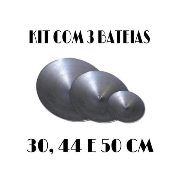 Bateia garimpo galvanizada kit