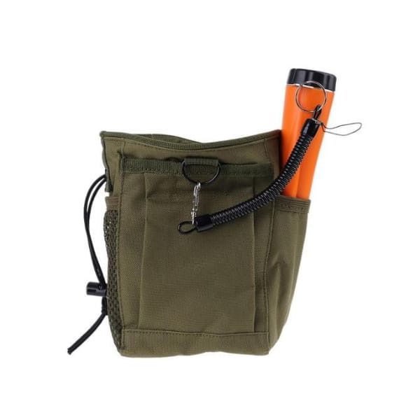 Bolsa pinpointer e achados